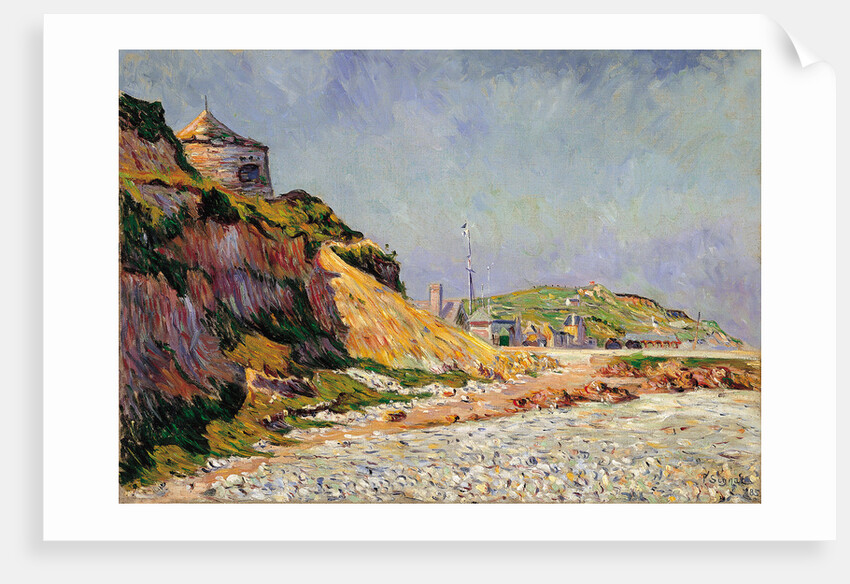 Port-en-Bessin, The Beach by Paul Signac