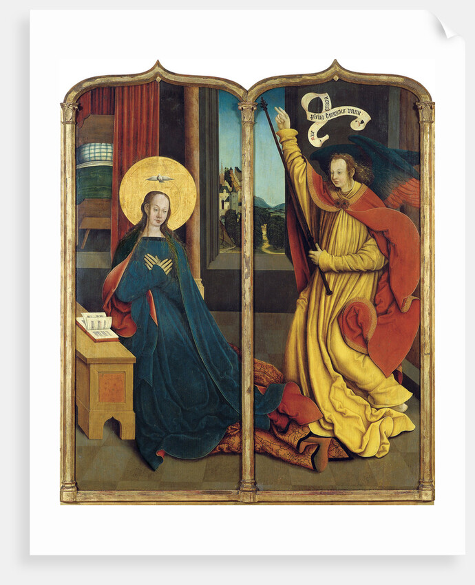 The Annunciation by Bernhard Strigel