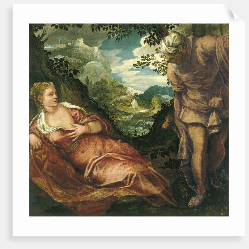 The Meeting of Judah and Tamar by Jacopo Tintoretto