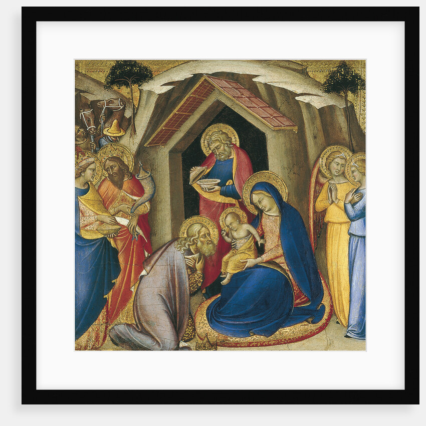 The Adoration of the Magi by Luca di Tommè
