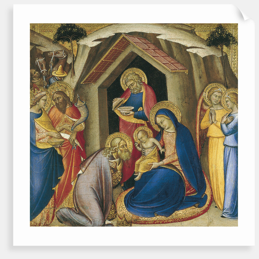 The Adoration of the Magi by Luca di Tommè