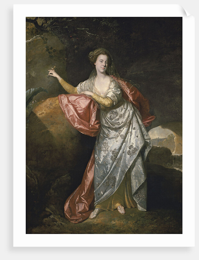 Ann Cargill (nee Brown) as Miranda in The Tempest by Shakespeare. London, Covent Garden Theatre by Johann Zoffani