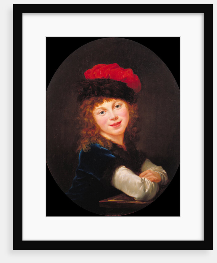 Portrait of a girl by Marie Louise Elisabeth Vigée-Lebrun
