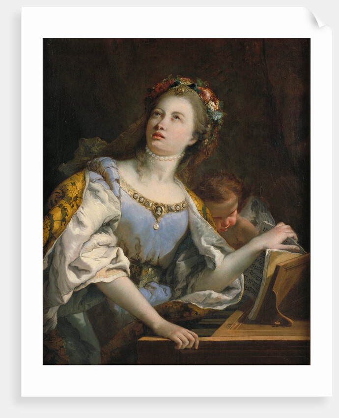 Saint Cecilia by Giambattista Tiepolo