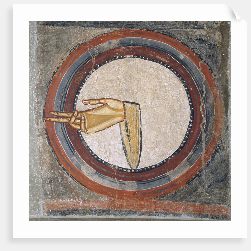 The Hand of God (from Sant Climent de Taüll) by Master of Tahull