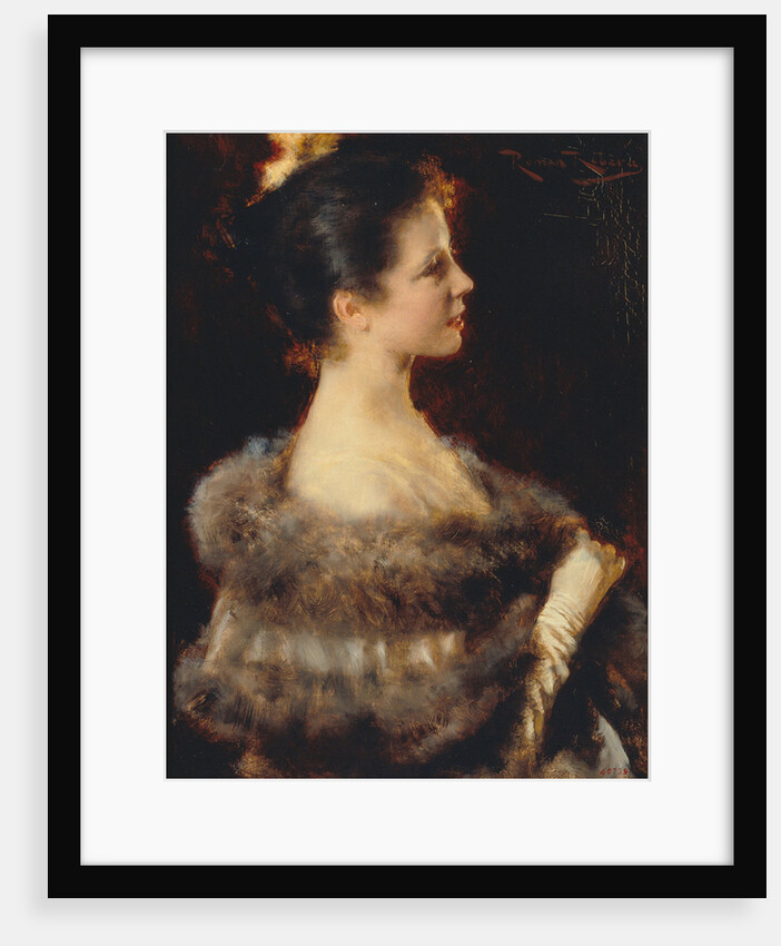 Woman in Evening Gown by Romà Ribera
