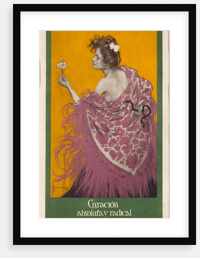 Syphilis (Poster) by Ramon Casas