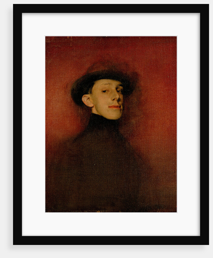 Portrait of King Alfonso XIII of Spain (Study) by Ramon Casas