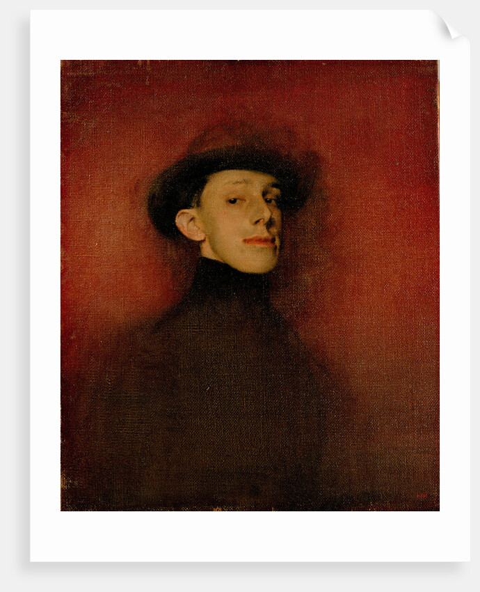 Portrait of King Alfonso XIII of Spain (Study) by Ramon Casas