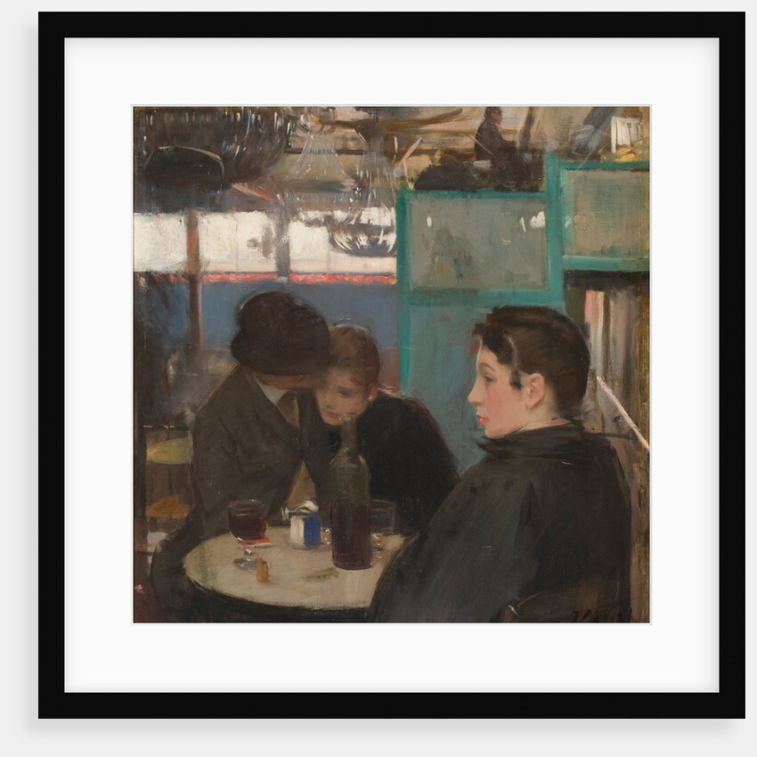 Interior of the Moulin de la Galette by Ramon Casas