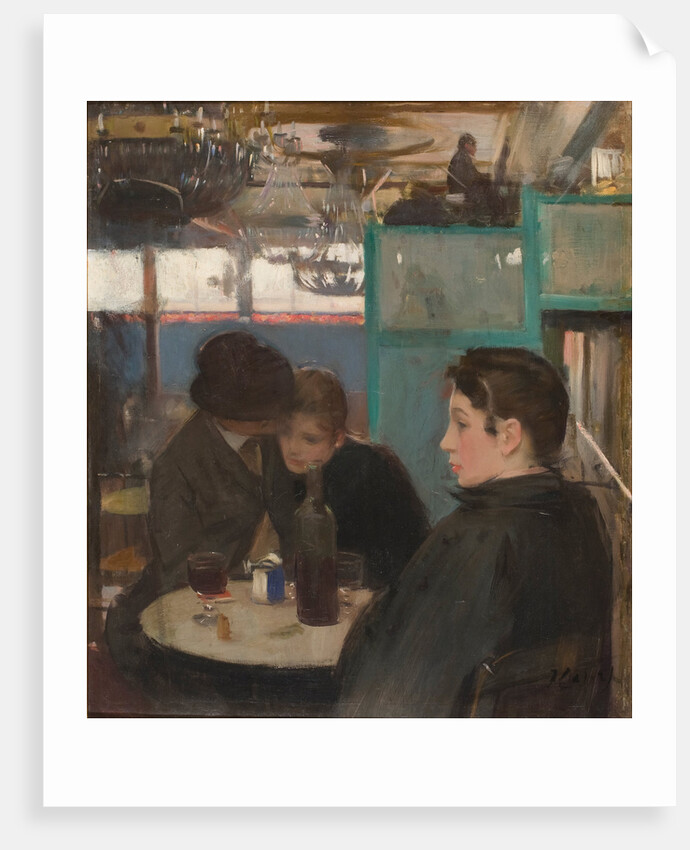 Interior of the Moulin de la Galette by Ramon Casas