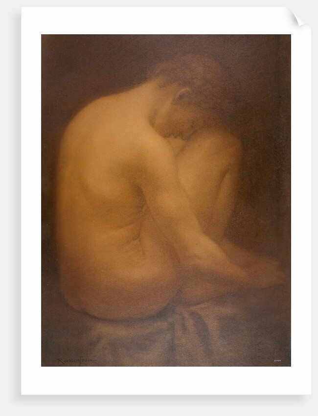 Male Nude Seated by Armand Rassenfosse