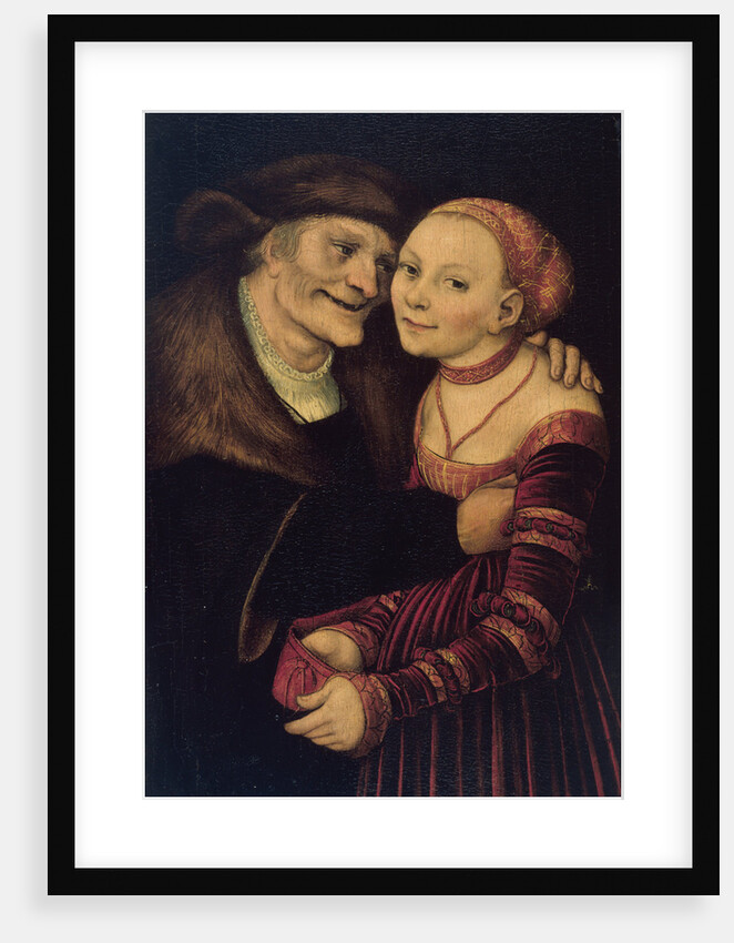 The Unequal Couple by Lucas Cranach the Elder
