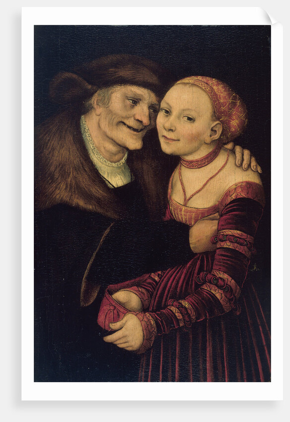 The Unequal Couple by Lucas Cranach the Elder