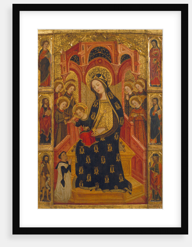 Virgin of the Angels by Enrique de Estencop