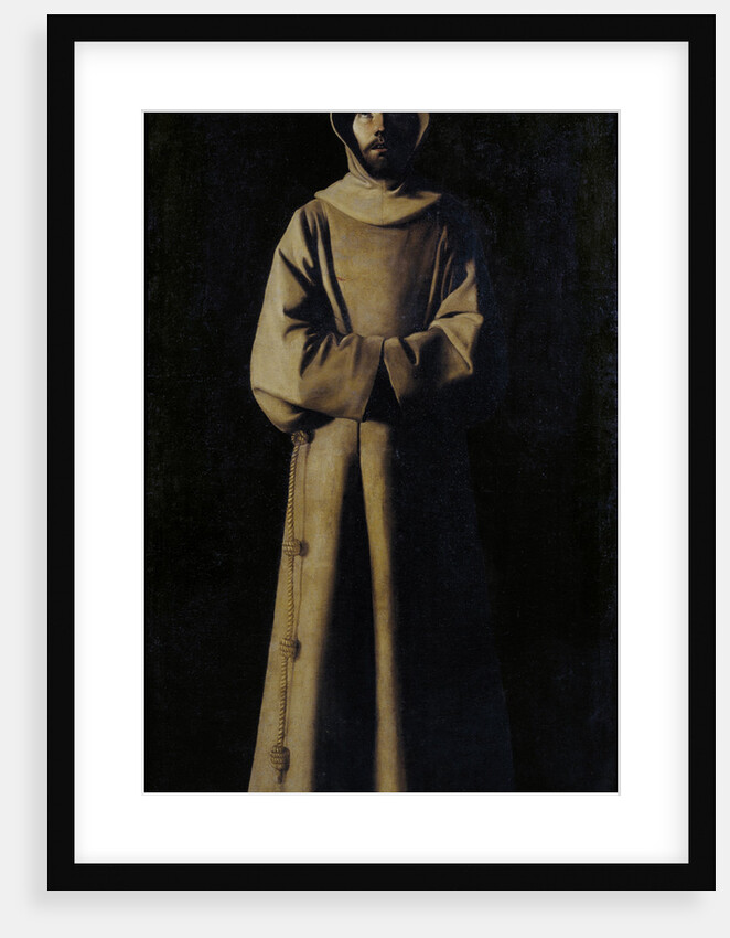 Saint Francis of Assisi after the Vision of Pope Nicholas V by Francisco de Zurbarán