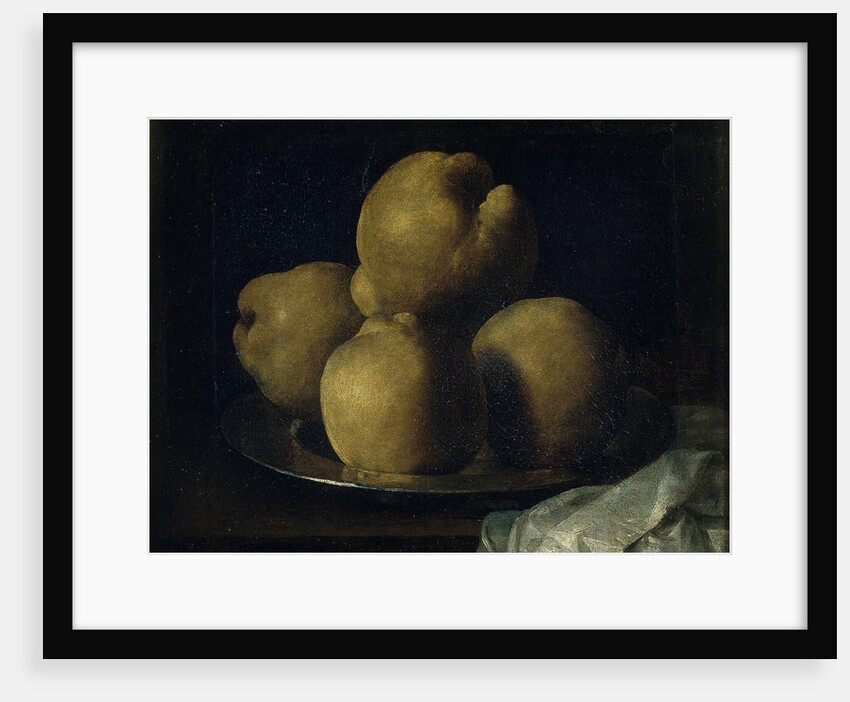 Still Life with Dish of Quince by Francisco de Zurbarán