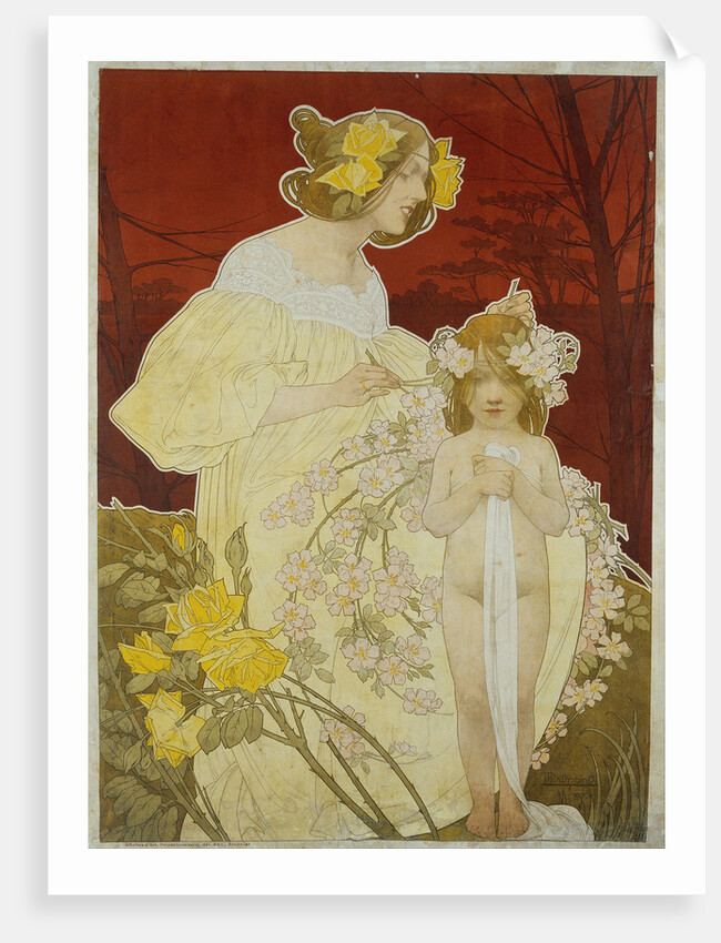 Palais de la Femme. Exposition de 1900 by Henri Privat-Livemont