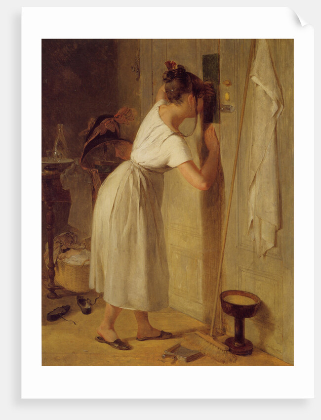 Sneaking a peek by Peter Fendi