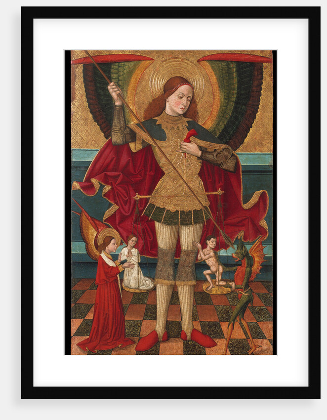 The Archangel Michael weighing the Souls of the Dead by Juan de la Abadía the Elder
