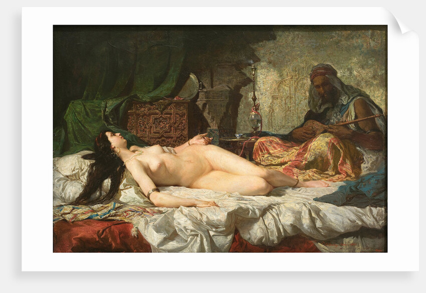 The Odalisque by Marià Fortuny