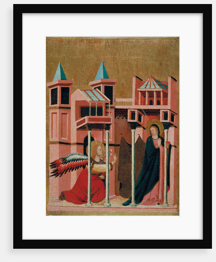 The Annunciation by Master of the Cini Madonna