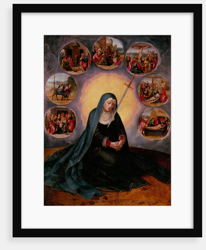 The Virgin of the Seven Sorrows by Master of the Female Half-Lengths