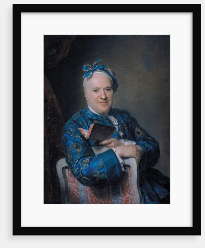 Portrait of Pierre-Louis Laideguive by Maurice Quentin de La Tour