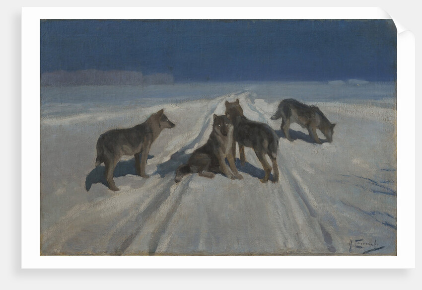 Wolves by Alexei Stepanovich Stepanov