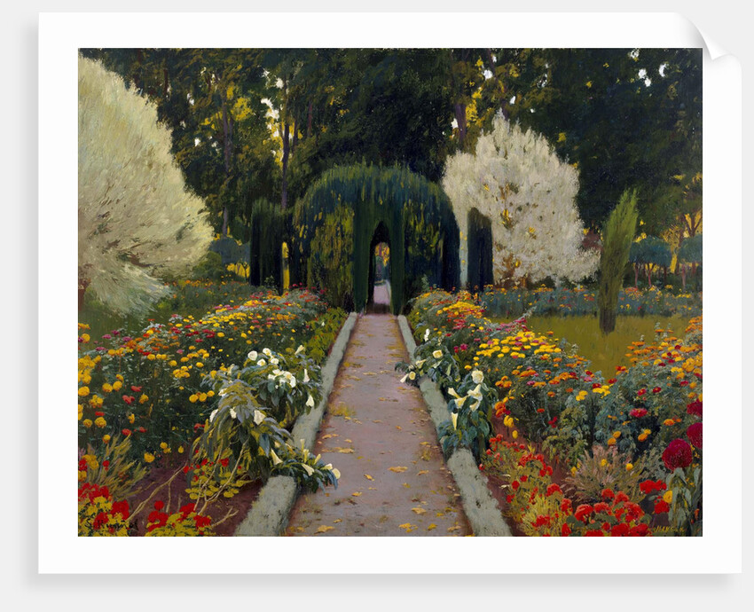 Jardín de Aranjuez. Glorieta II by Santiago Rusiñol