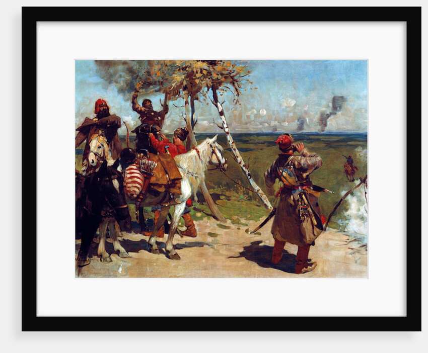 On the border guard of Muscovy by Sergei Vasilyevich Ivanov