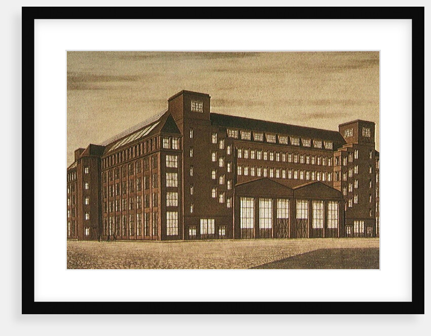 AEG High Tension Factory, Berlin by Peter Behrens