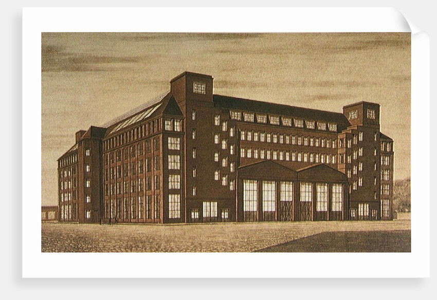 AEG High Tension Factory, Berlin by Peter Behrens