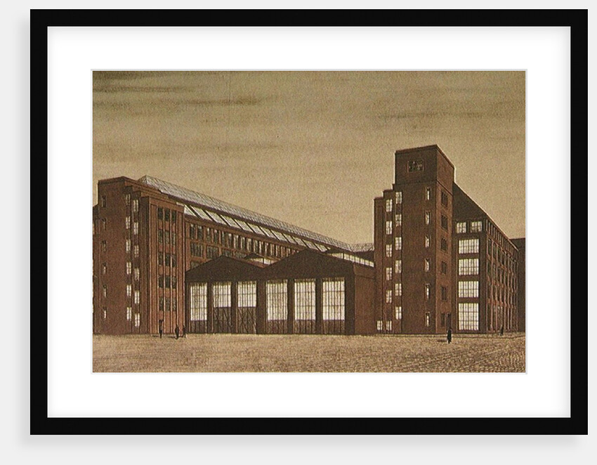 AEG High Tension Factory, Berlin by Peter Behrens