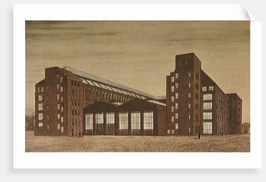 AEG High Tension Factory, Berlin by Peter Behrens