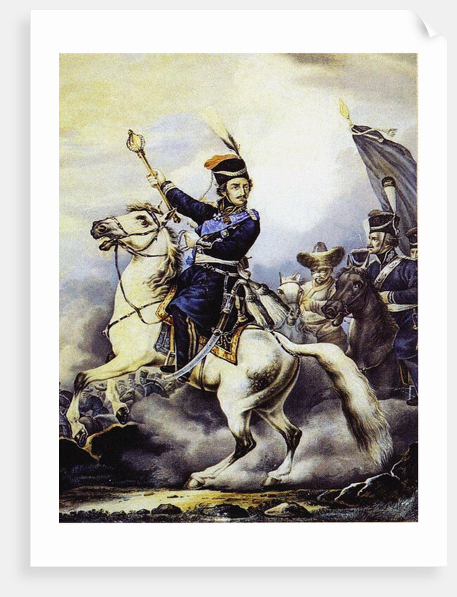 Count Matvei Ivanovich Platov by Alexander Osipovich Orlowski