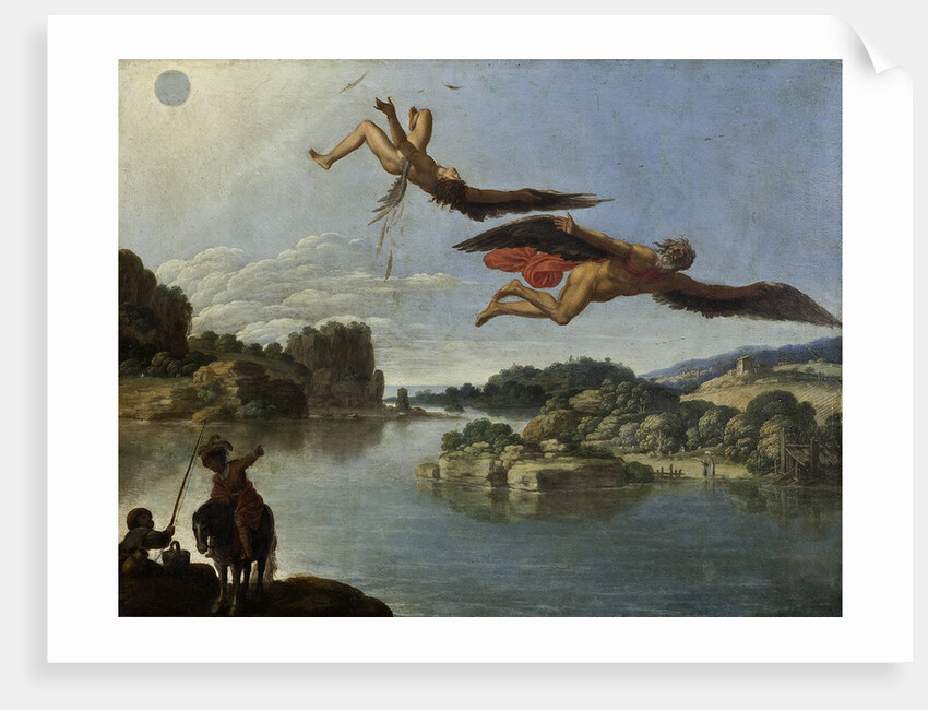 The Fall of Icarus by Carlo Saraceni
