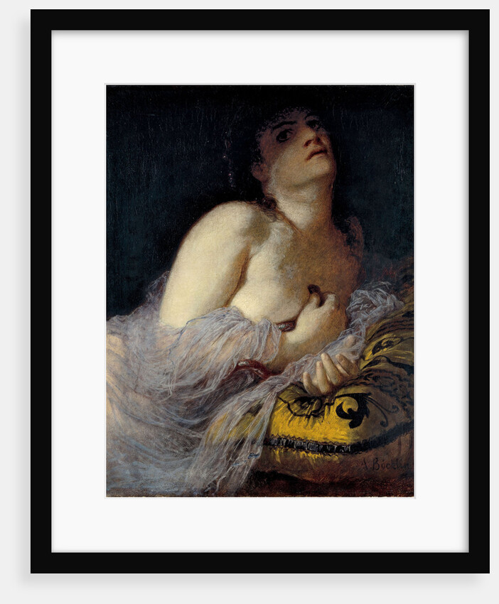 The Death of Cleopatra (first version) by Arnold Böcklin