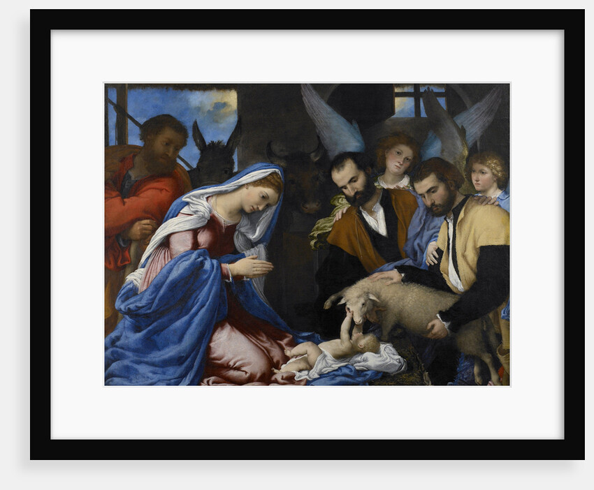 The Adoration of the Shepherds by Lorenzo Lotto