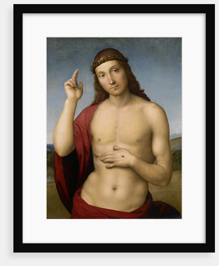 Christ Blessing by Raphael