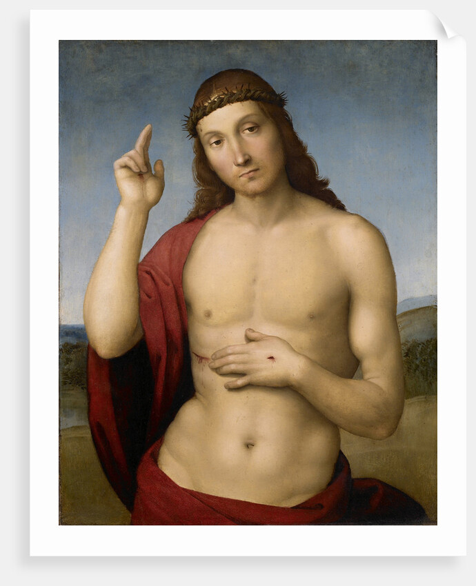 Christ Blessing by Raphael