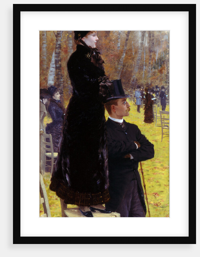 The Races at Auteuil by Giuseppe De Nittis