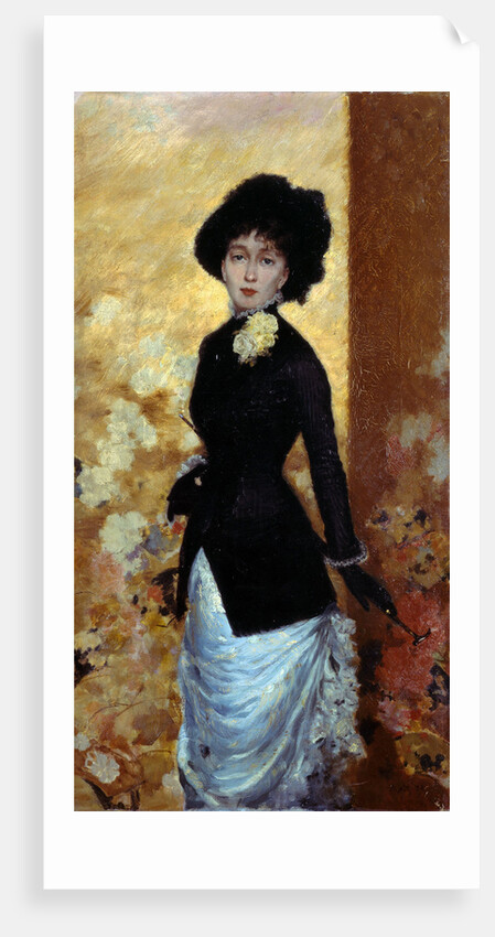 Portrait of a Woman by Giuseppe De Nittis