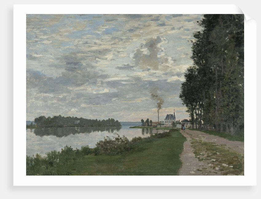 La Promenade dArgenteuil by Claude Monet