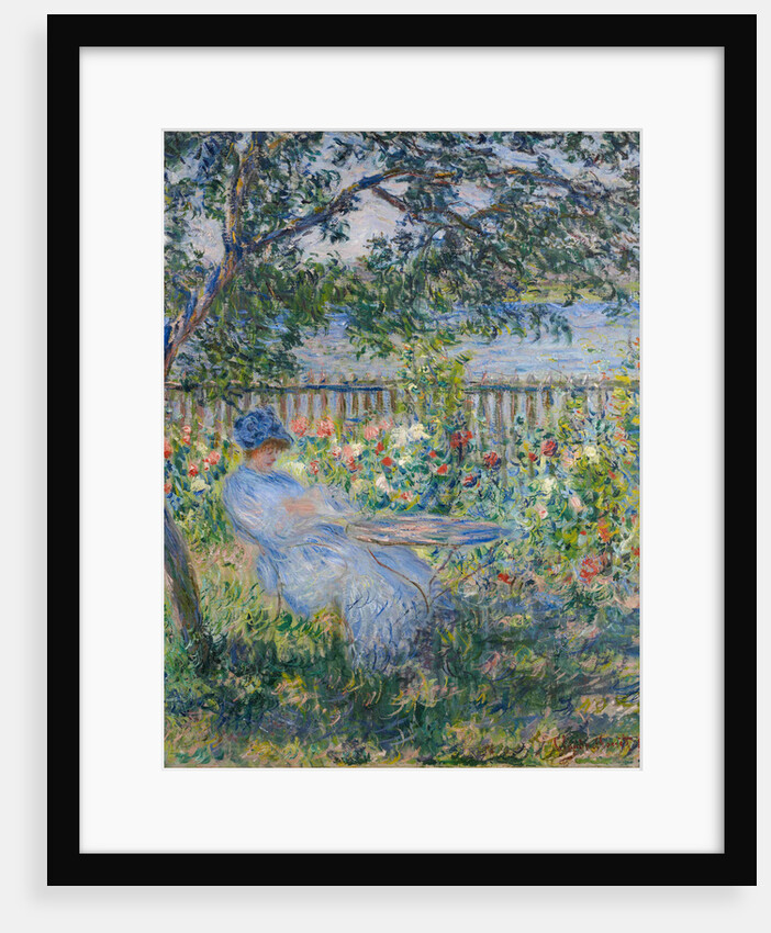 The Terrace at Vétheuil by Claude Monet
