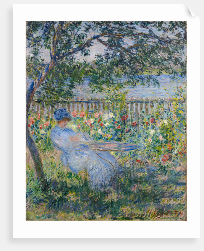 The Terrace at Vétheuil by Claude Monet