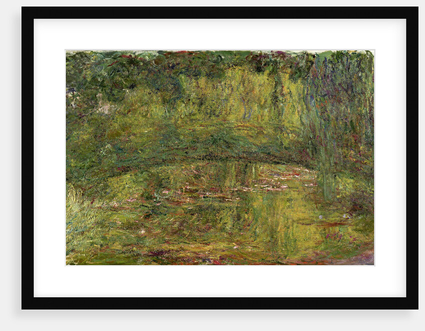 Le Pont japonais (Japanese Bridge) by Claude Monet