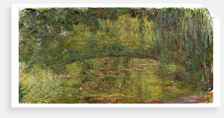 Le Pont japonais (Japanese Bridge) by Claude Monet