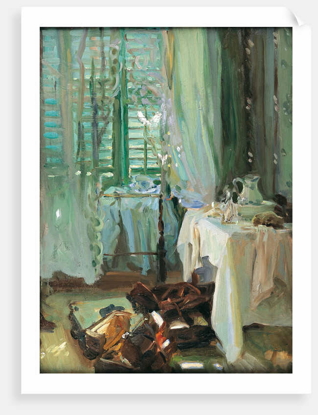 The hotel room by John Singer Sargent