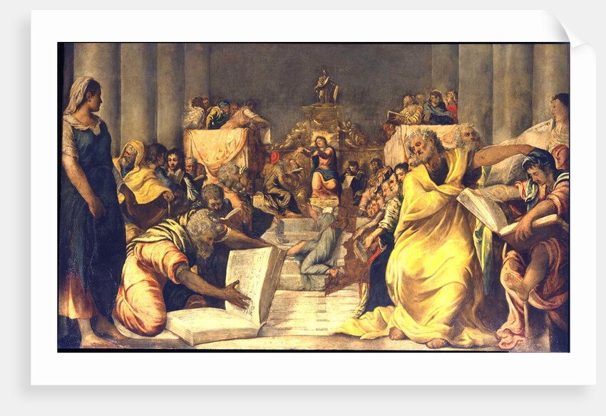 Christ Among the Doctors by Jacopo Tintoretto